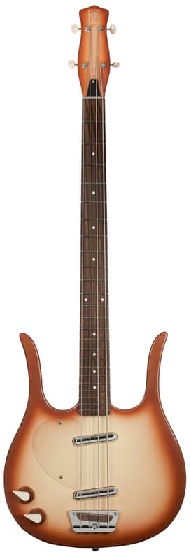 Danelectro Longhorn Bass Lefty - Copperburst image 1