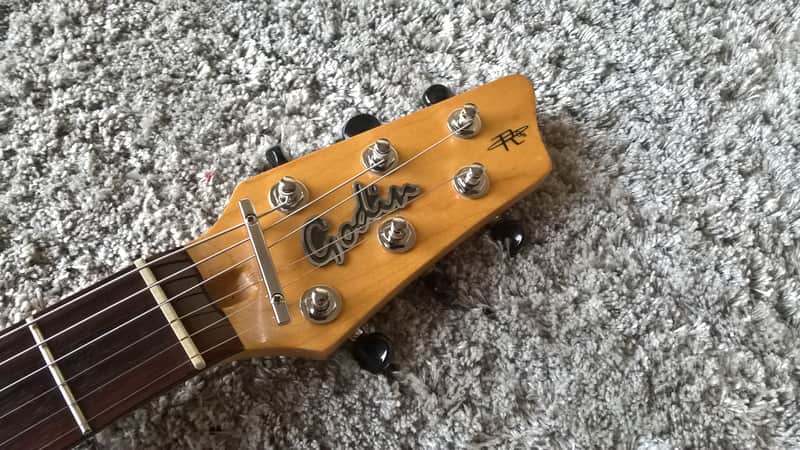 Godin Radiator Black Mirror - RARE | Reverb