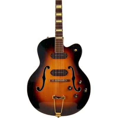 1954 Gretsch 6192 Electro II Synchromatic Hollow Body - Sunburst  image 8