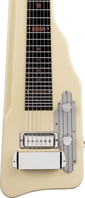 Gretsch G5700 Electromatic Lap Steel Guitar, Plastic Fingerboard, Vintage White image 1
