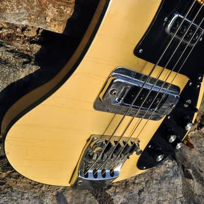Rickenbacker 4003 1983 - vintage yellow Blonde / black image 10