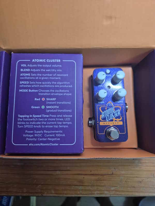 Electro-Harmonix Pico Atomic Cluster Spectral Decomposer 2025 - Present - Blue image 1