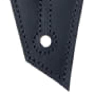 Genuine Jackson Logo Guitar Strap, Headstock Pattern, Black/Green image 2
