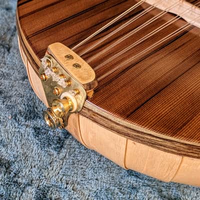 Raysrootworks 10 string shell back tenor ukulele. image 4