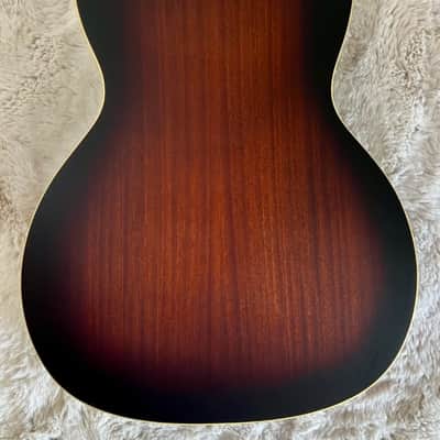 Gretsch Resonator Guitar Model G9220 Bobtail Round-Neck with Pickup - Sunburst image 2