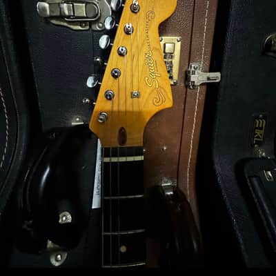 2020 Squier J Mascis Jazzmaster - Vintage White image 2