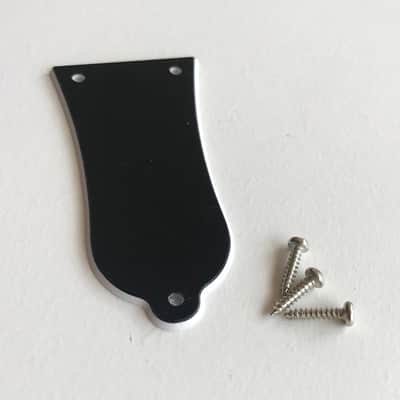 Epiphone 2-ply 3-Screw Tall non-logo truss rod cover for guitar bass image 2