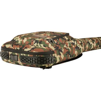 Fender FE920 Camo Electric Guitar Gig Bag with 20mm Padding, Woodland Camo image 4