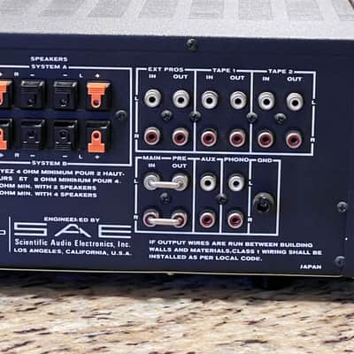 SAE TWO R6 70's-80's - Black 60 WPC (Serviced) image 12
