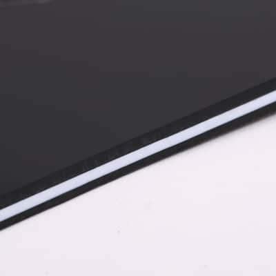 Brio Pickguard Blanks 12" x 17" 3 Ply Black image 1