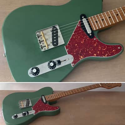 OPT GUITARS - THEMA 1 / T-TYPE / FORREST GREEN / TORTOISE SHELL (TELECASTER) - CUSTOM ORDER ONLY image 3