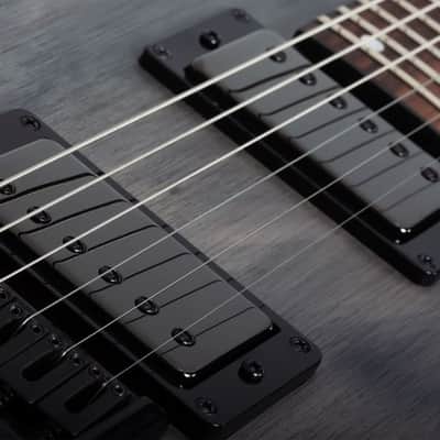 Schecter 3951-SHC C-1 Standard 6 String RH Electric Guitar - Charcoal Satin image 8