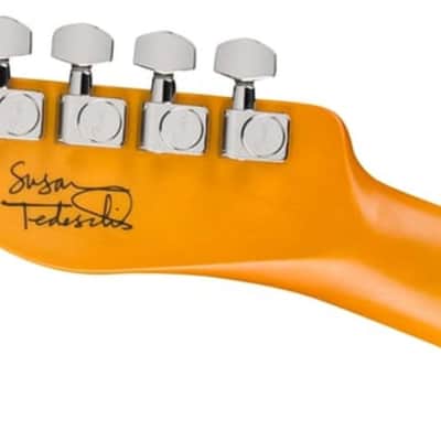 Fender Susan Tedeschi Signature Telecaster Electric Guitar, Rosewood Fingerboard, Aged Caribbean Mist image 5