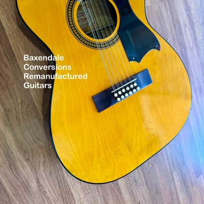 Baxendale Conversion Harmony H12272 12-String Circa 1970 - Natural image 4