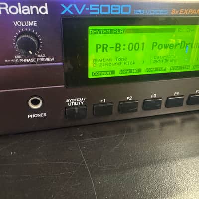 Roland XV-5080 128-Voice Synthesizer Module 2000 - 2004 - Black