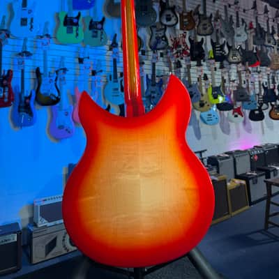 Rickenbacker 330/12 Fireglo Semi-Hollow Electric Guitar, with Ric Case, 711 image 11