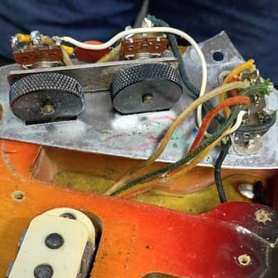1965 Fender Jaguar • Sunburst • 100% Original • Original Hard Shell Case image 17