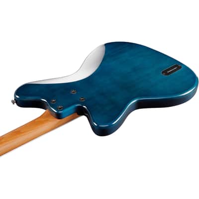 Ibanez Talman Bass Standard 4 String Electric Bass - Cosmic Blue Starburst (TMB400TACBS) image 6