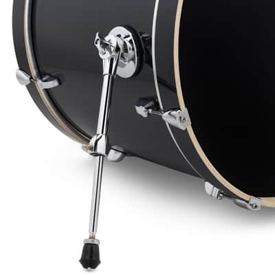 PDP MainStage 5pc Complete Drum Set Black Sparkle w/Hw & Cymbals image 5