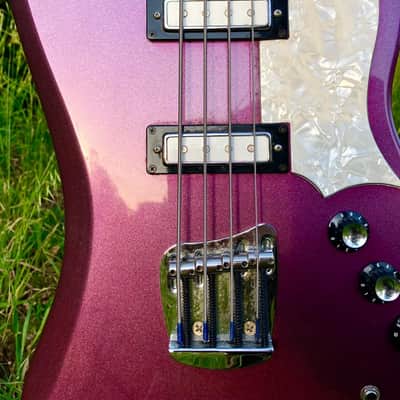 Guild Dearmond Jet Bass 1998 - Purple Bild 8