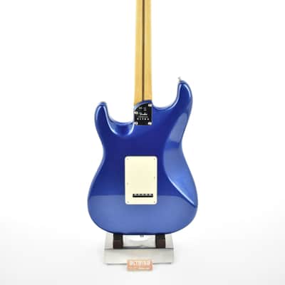 Fender American Ultra Stratocaster with Maple Fretboard Cobra Blue image 14