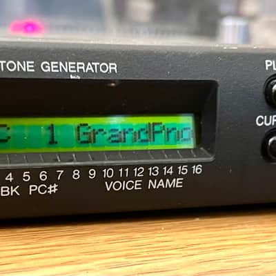 Yamaha TG100 Tone Generator 1991 - Black