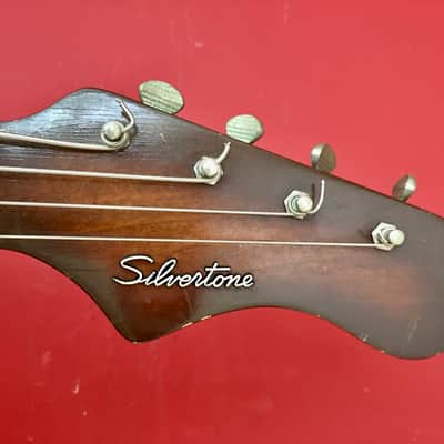 VINTAGE 60’s SILVERTONE BASS GUITAR image 5