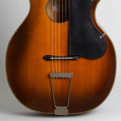 Kay  Kay Kraft Venetian Style B Arch Top Acoustic Guitar (1932), black chipboard case. image 3