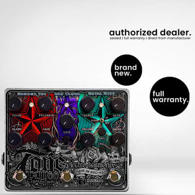 Electro-Harmonix Tone Tattoo Analog Multi-Effects Pedal | Distortion Chorus Delay image 1