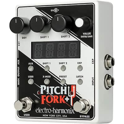 Electro-Harmonix Pitch Fork Plus Polyphonic Pitch Shifter/Harmonizer, FORK+ image 3