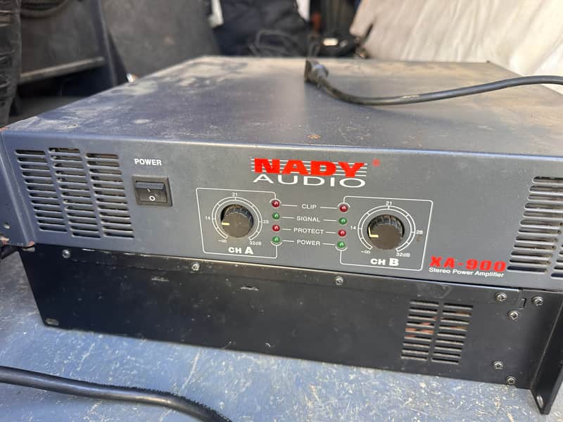 Nady XA-900 Pro Stereo Power Amplifier CG01Y06 image 1