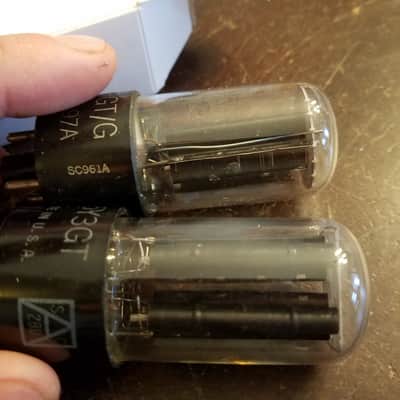 Ken-Rad ONE (1) military JAN-CKR-5Y3GT VT197-A rectifier tNOS AT1000 TESTED Vacuum Tube 5Y3 1941-1952 image 6