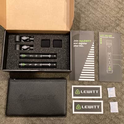 Two Matched Pairs of Lewitt LCT 140 AIR Microphones plus a Rode Stereo Mount image 2