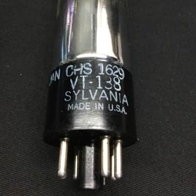 SYLVANIA JAN CHS 1629 VT-138 Magic Eye Tuning Radio VACUUM TUBE Bright K.8914 image 1
