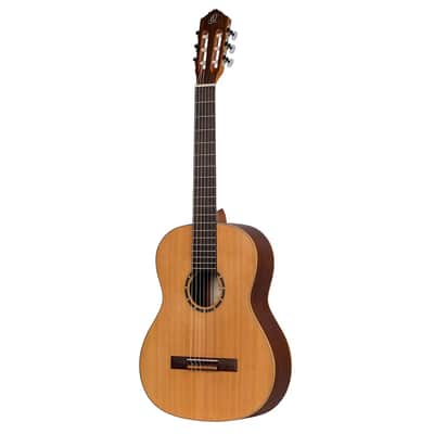 Ortega Family Series 1/2 Size Left-Handed Nylon Classical Guitar w/ Bag image 3