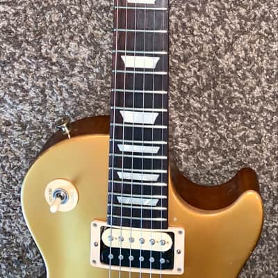 2017 Gibson Les Paul gold top Tribute electric guitar made in the USA image 6