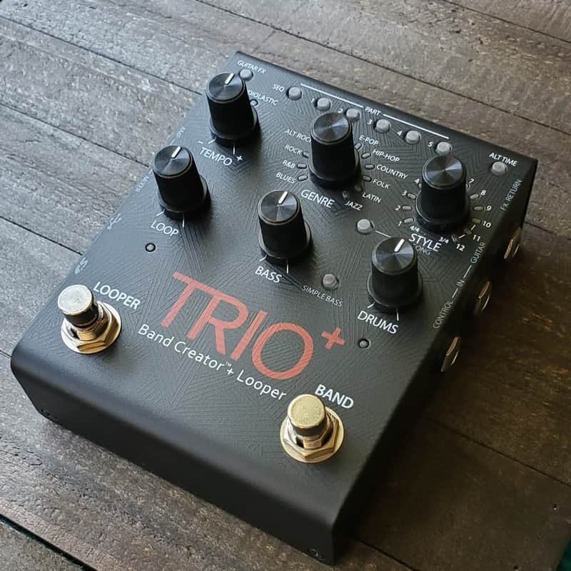 DigiTech TRIO Plus Band Creator + Looper 2010s Black image 1