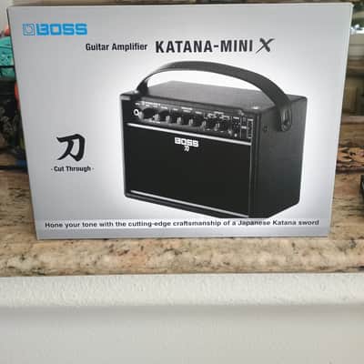 Boss Katana-Mini X 10-Watt 1x5" Digital Modeling Guitar Combo 2024 - Present - Black image 2