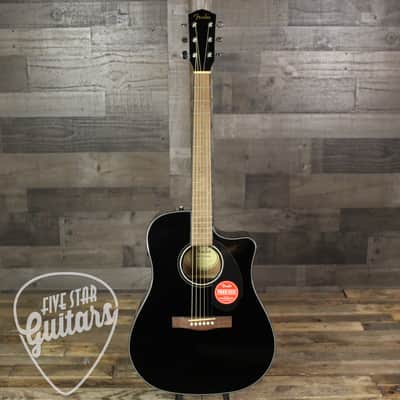 Mint Fender CD-60SCE - Black image 2
