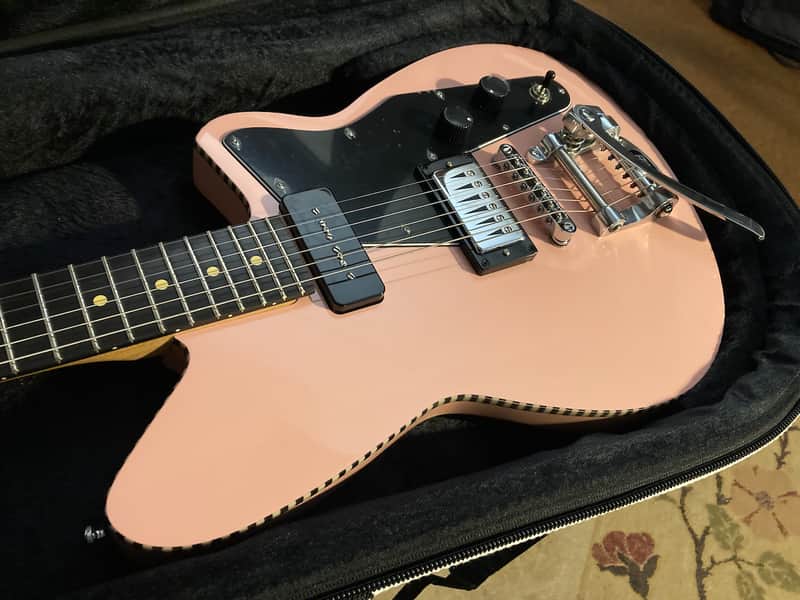 REVEREND Rick Vito Signature Soul Agent w/Bigsby in Orchid Pink image 1