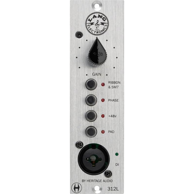 Heritage Audio lang 312L 500 Series Microphone Preamplifier image 1