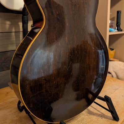 1951 Gibson TG-50 Tenor Archtop Acoustic Guitar Sunburst NO Repairs W/Case image 23