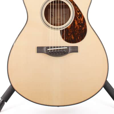 Yamaha FS9 M Adirondack & Mahogany OM Acoustic Guitar Natural image 1