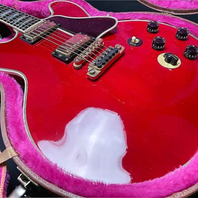 Gibson ES-355 B.B. King Lucille Signature 1990 - Cherry Red image 3
