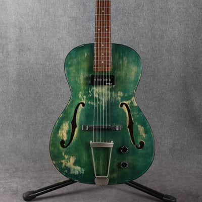 Epiphone Olympic Masterbilt - Green Refinish - 2nd Hand image 3