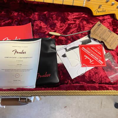 Fender Lincoln Brewster Stratocaster 7.5 lbs 2024 - Present - Olympic Pearl image 11