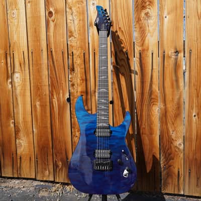 Schecter DIAMOND SERIES Reaper-6 Elite - Deep Ocean Blue 6-String Electric Guitar (2023) image 3