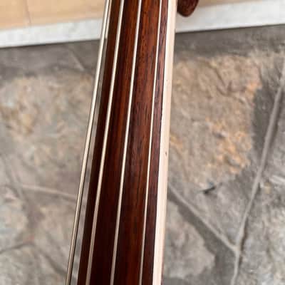 July 1960 Wandre Framez Naika Brownburst Upright Double Bass 3/4 Made in Italy image 14