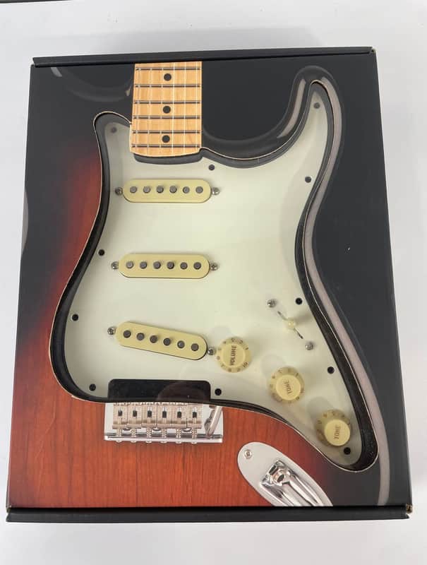 Fender Custom Shop Custom '69 SSS Loaded Stratocaster Pickguard, Parchment image 1