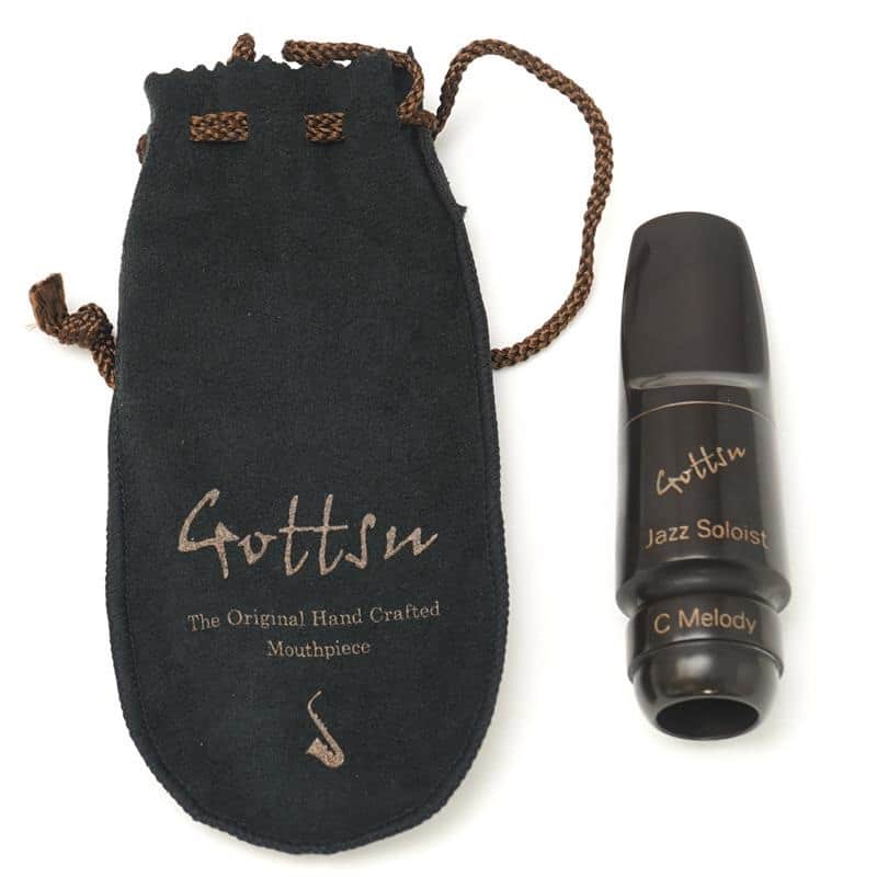 Gottsu [Store Display Item Special Price] [Opening: C**] Gotts C Melody Saxophone Mouthpiece Soloist Short Shank Hard Rubber Soloist Short Shank [Grand Clearance Sale] image 1
